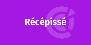 récépissé